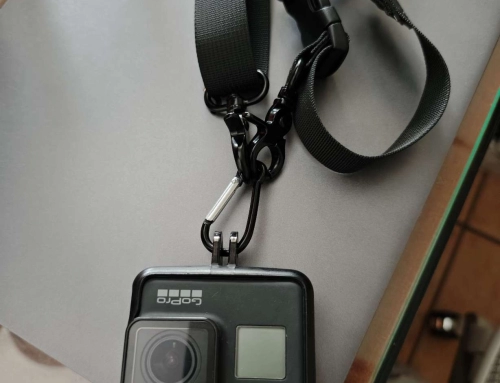 自己动手做了一个gopro背带